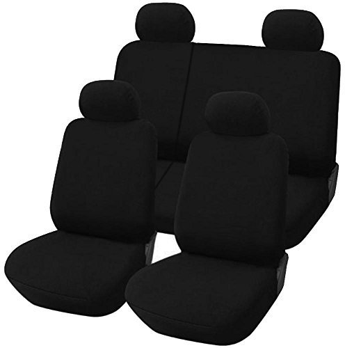 Coprisedili auto Grande Punto 5 porte colore nero