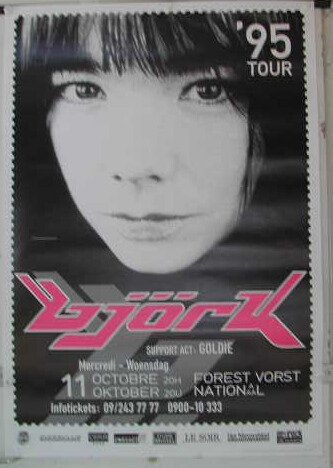 Björk – B – 1995 – 61 x 91 cm zeigt/Poster