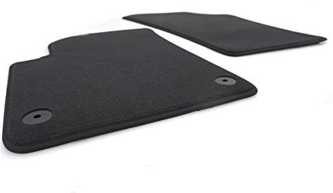 Fußmatten passend Automatten Premium Velours Qualität 2-teilig schwarz