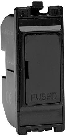 Varilight Powergrid Black 13Amp Fuse Holder