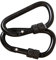 Kombat UK 6mm Screw Gate Locking Carabiners - 2 Pack
