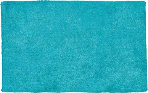 Kela Badematte Ladessa 100x60cm aus Baumwolle in türkis, 60 x 100 x 0.8 cm