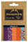 Decopatch DP007O - busta da 5 fogli di carta Decopatch, Carta stampata, 30x40 cm, motivi assortiti, viola, Arancione.