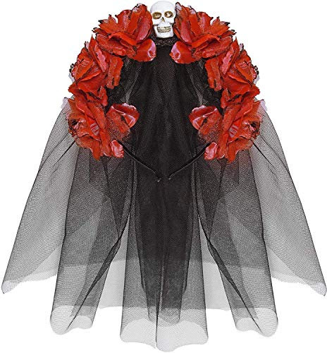 W WIDMANN MILANO Party Fashion, Haarband mit sechs lebhaften Rosen, vielseitig für alle Anlässe, bequeme Einheitsgröße, raffinierte Details, hochwertige und langlebige Verarbeitung
