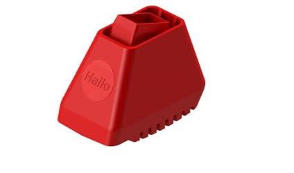 Hailo - Embouts universels pour escabeau 9920-101 Rouge/Noir