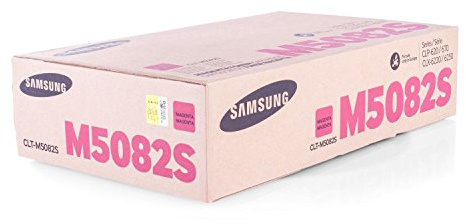 SAMSUNG CLT-M5082S/ELS Original Toner Magenta - Kompatibel mit CLP-620ND/670N/670ND, CLX-6220FX/6250FX