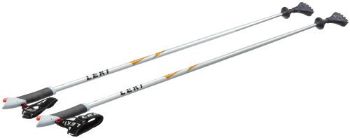 LEKI Nordic-Walking Stöcke Alu Light, schwarz, Silber, 100 cm, 072543