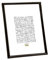 Deknudt Frames - Cadre photo en résine pour photo 15x20cm - noir - pour accrocher ou poser - pour affiches ou posters - S011S2 15x20