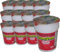 12 x Cup Nudelsuppe mit Shrimp / Tom Yum Geschmack - yumyum 70g - asiafoodland Spar-Set inkl. 3 x gratis Real Stevia Sticks (3x2 g)