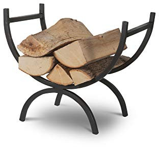 Wrought Iron Log Holder by Garden Trading | Crafted in Wrought Iron | H38 X W47 X D28cm