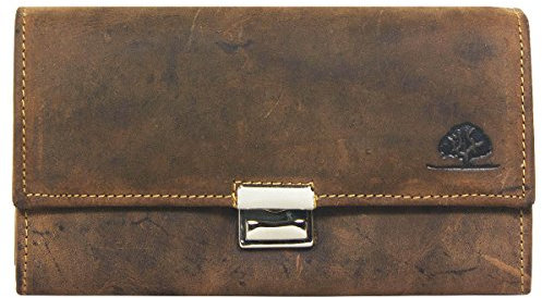 Kellnerbörse/Kellnertasche PROFI Taxi Set 350/351A-Braun / antik VINTAGE LUXUS Leder Greenburry (Kellnerbörse)