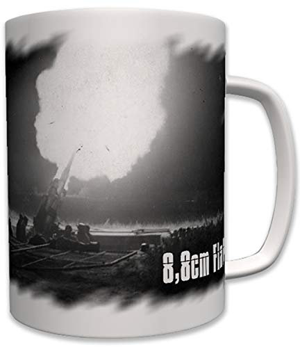 8,8cm FlaK Kanone Deutschland Militär Acht Flakbatterie Panzerabwehr Tasse #7522