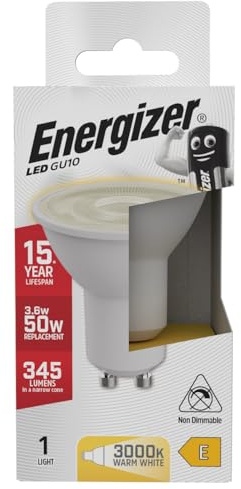 Energizer GU10 5 W, 1 LED GU10 Bulb