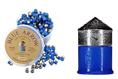 Piombino piombini cal 4,5 Skenco Blue aria compressa pallino Gamo Diana