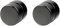 Flongo Magnet Ohrringe schwarz 6mm Edelstahl Herren Ohrstecker magnetisch fake plug tunnel stud magnetic earrings Damen kein Loch ohne Loch Ohrschmuck