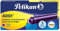 Pelikan 310664 Tintenpatronen 4001 Violett, Etui mit 5 Großraum-Patronen
