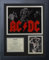 Legends Never Die AC/DC Framed Photo Collage, 11 by 14-Inch,Black