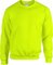 Gildan Herren Sweatshirt schwer Blend Crewneck Gelb Safety grün L
