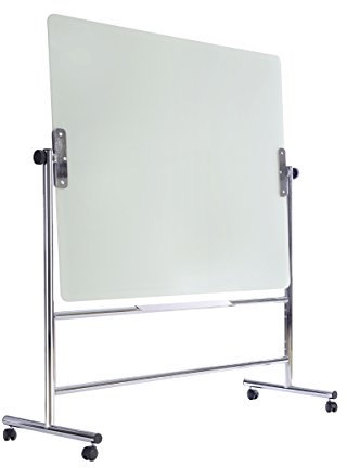 Bi-Office mobile drehbare Glastafel, magnetisch 150 x 120 cm