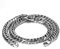 JewelryWe Schmuck Herren-Kette, Edelstahl Schwere groß Biker Königskette Halskette, Silber, Breite 12mm, Länge 60cm, mit Geschenk Tüte