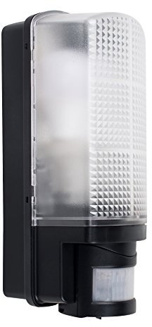 MiniSun | Modern Heavy Duty Security Wall Light with PIR Motion Sensor | Outdoor Wall Lights, Home Décor & Improvement Essential