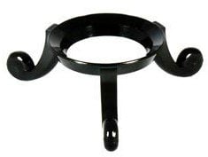 Standard Eier- und Kugelständer von CrystalAge, Schwarz