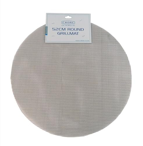Cadac® Tapis de Barbecue Rond Ø 52 cm antiadhésif Noir