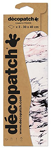 Décopatch C792C 3 Blatt DécopatchPapier N.792 30x40cm