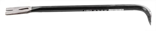NEO TOOLS Profi Nageleisen | 460 mm | Nageleisen, Nagelschlitze, Stemmeisen, Brechstange, Meisselschaber, Brecheisen | optimale Hebelwirkung, Biegefest | Spezialstahl | 90 GESCHWINDIGKEITEN