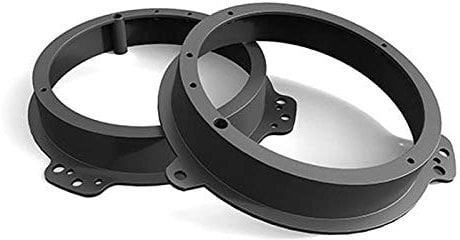 Audioproject A312 – Car Radio Speaker Rings Compatible for Audi A3 from 2003 – A4 from 2002 – Toyota Yaris from 1999 Mercedes C E Class W211 – 165 mm Speaker Adapter Brackets