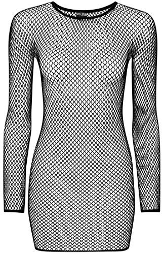 Killstar Fishnet Bodycon Kleid - Nicole