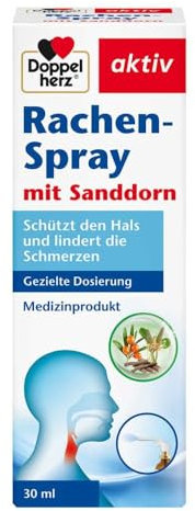 DOPPELHERZ Rachen-Spray mit Sanddorn 30 ml