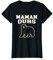 Maman Ours Cadeau Anniversaire Famille Assorti Mère Femme T-Shirt