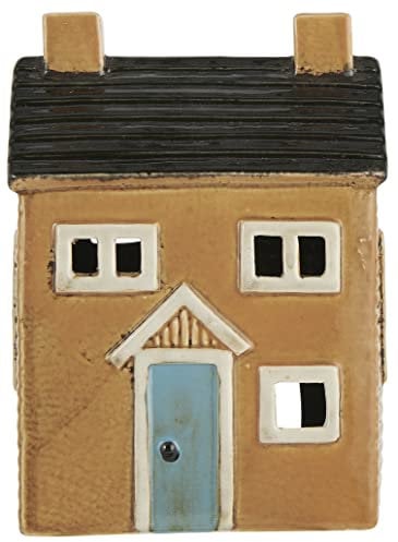 IB Laursen [A] Haus f/Teelicht Nyhavn schwarzes Dach 2 Schornsteine