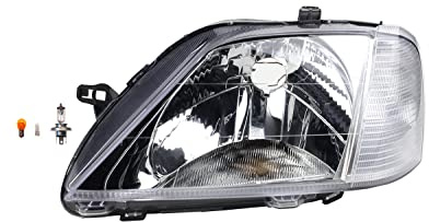 Johns, Scheinwerfer Halogen HSW passend für Dacia Logan 09/04-05/08 Links Leuchtmittel