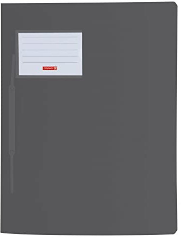NEU BRUNNEN Schnellhefter FACT!pp DIN A4, aus Kunststoff, grau