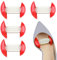 BSITSSS 4 Stück Schuhspanner Verstellbar, Schuhdehner Schuhweiter, Schuhspanner Damen Herren Mit Handschutz, Universal Mini-Schuhdehner für Lederschuhe, Stiefel, High Heels, Sportschuhe(Rot)