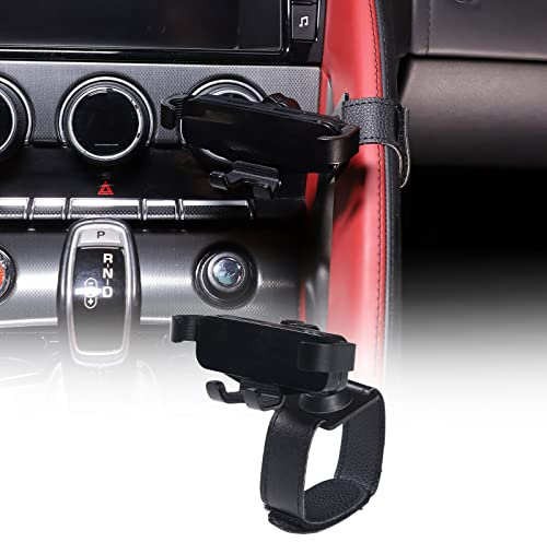 Daeiclru Handyhalterung kompatibel mit Jaguar F-Type 2013–2023, Auto Zentrale Steuerung Armlehne Handyhalterung Zubehör (Stil A)