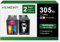 HEMEINY 305XL Nachfüllbare Tintenpatrone kompatibel mit HP Envy 6000 6010 6020 6030 6052 6075 6400 6422 6430 6452 6458 DeskJet 2700 2720 2723 2752 1210 1215 Drucker 2300 2330 4100 4120 4130 4140 4158