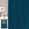 Urban living Dark Saphire Kunststoff-Duschvorhang mit 12 Ringen 180X200CM