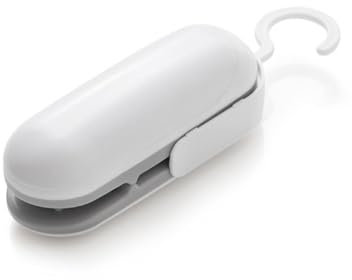 YOUNLEN Mini Machine de Scellage,Scellant et Coupeur Sous Vide Portatif,2 en 1 de Scelleuse, Machine de Scellage de Film Manuel, Pour Gadgets de Cuisine Pour Sacs en Plastique et Sacs de Collations