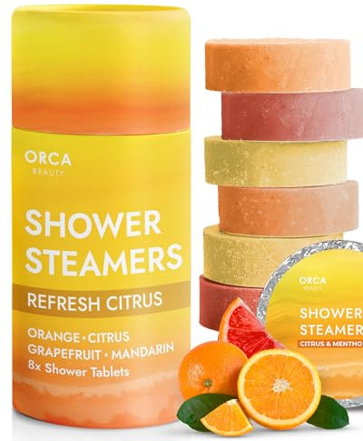 Citrus Shower Steamers Variety Pack, 8pk