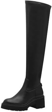 Tamaris Damen Stiefel Leder schwarz 40