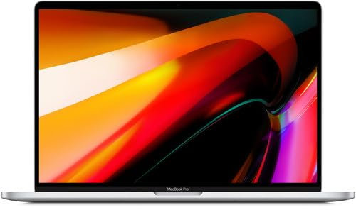 2019 Apple MacBook Pro con 2.6GHz Intel Core i7 (16-pollici, 16GB RAM, 512GB SSD di Memoria) (QWERTY English) Argento (Ricondizionato)