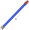 Arcets Tubo Prolunga compatibile per Dyson V7 V8 V10 V11 V15 Asta Telescopico in Alluminio, Lunghezza 72cm, Connettore a Sgancio Rapido - Blu