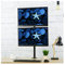 WANP-678 Anzeigearm Dual-LCD-Monitor-Tischhalterung, 17-27-Zoll-Monitorhalterung, auf- und abklappbarer Dual-Screen-Monitor-Halterungsarm mit 75/100 mm VESA, hält bis zu 22 Pfund Anzeigeklammer(A)