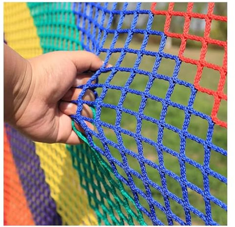 ZLRBN Schutznetz Kinder, Outdoor-Kletternetz für Kinder, Gartenzaun-Schutznetz, Balkontreppen-Spielplatz-Schutznetz für Den Innenbereich (1x8m/3x26ft)