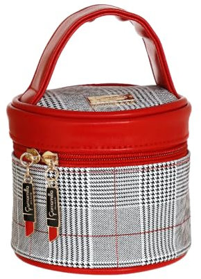 Camomilla Milano Beauty Portagioie Donna, Portagioie, Collezione Galles Chic, Misura S, Colore Rosso