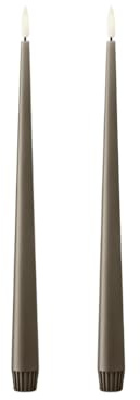 Ester & Eric - LED Stumpenkerze 30cm 77 - Elegante LED Kegelkerzen - Elegante und hochwertige Kerzen - Handwerkskunst und Know-how