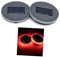 iplusmile 2pcs LED Car Coasters, Car Cup Holder Insert, Suitable for Car Accessories For Women Car Accessories For Men